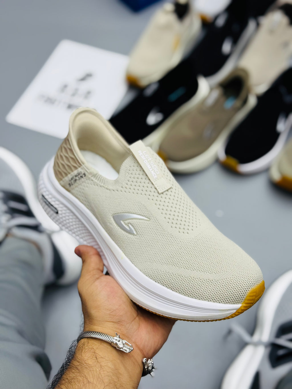 Skechers ultra light let’s go slip in